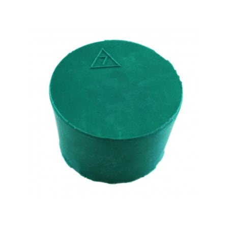 United Scientific Solid Rubber Stopper, Neoprene, No 7, 14/pk, 14PK 259100-7